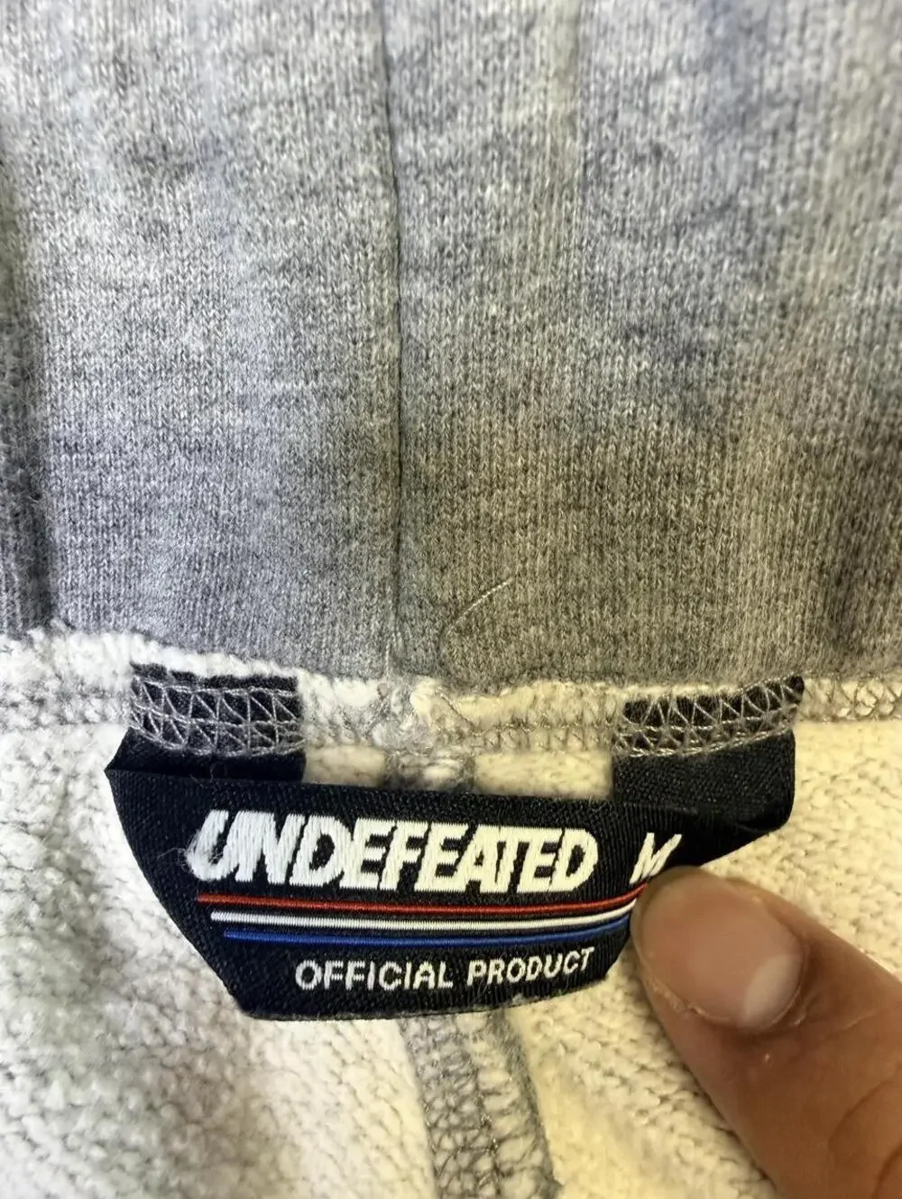 Gray Undefeated shorts